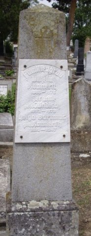 Konnerth Wilhelm 1888-1970 Guendisch Hermine 1893-1973 Grabstein